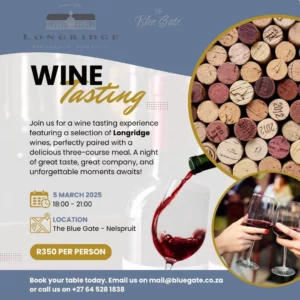 Longridge Wine Tasting